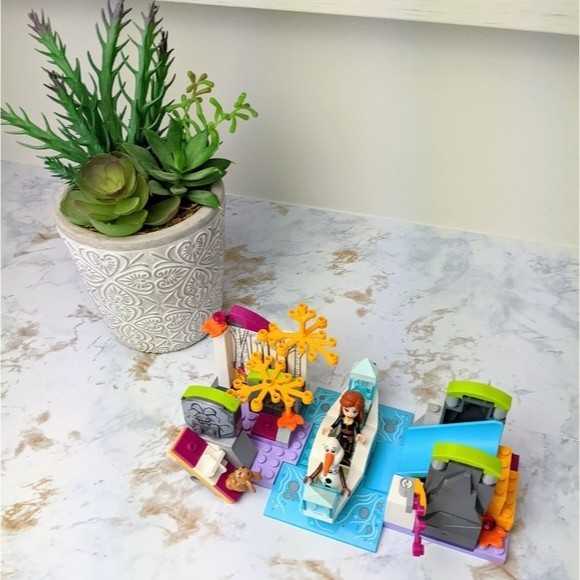 LEGO Disney Frozen II Anna’s Canoe Expedition Frozen Adventure Building Kit - Picture 4 of 13